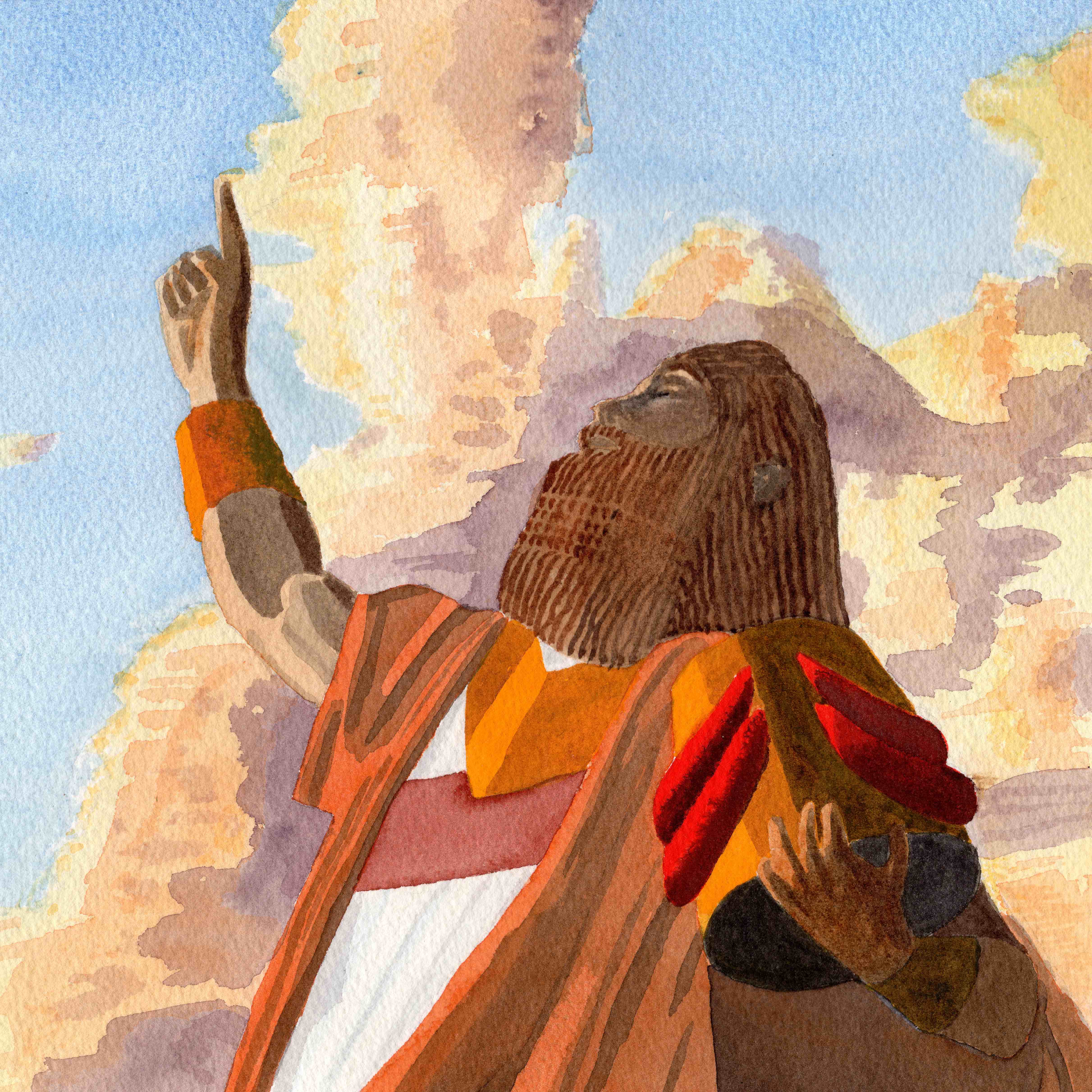 Illustration from A Curious Letter from Nebuchadnezzar